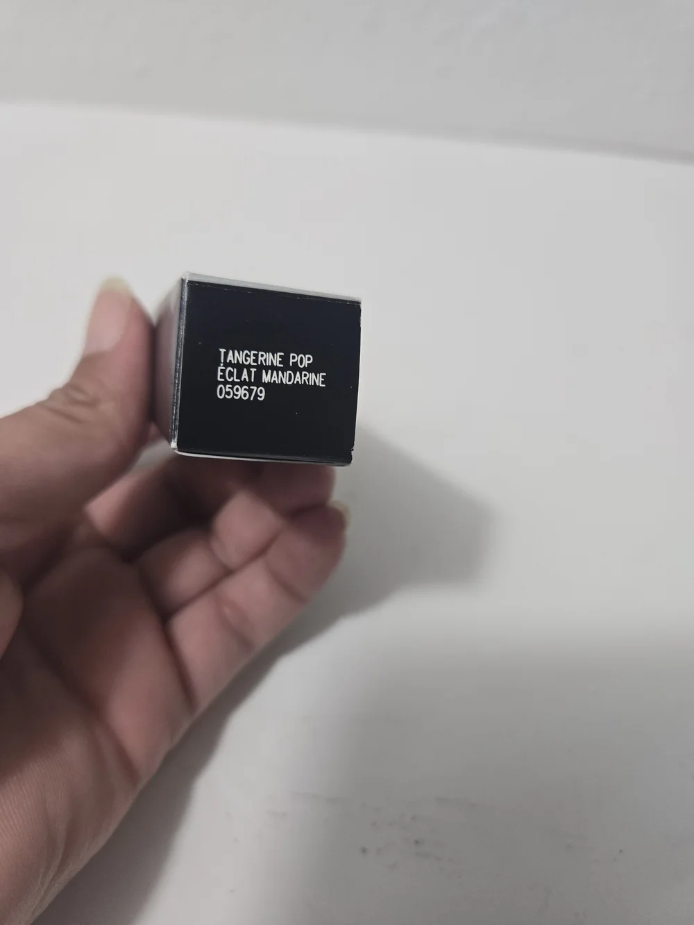 Mary Kay Lipstick in Black Packaging with Silver Text